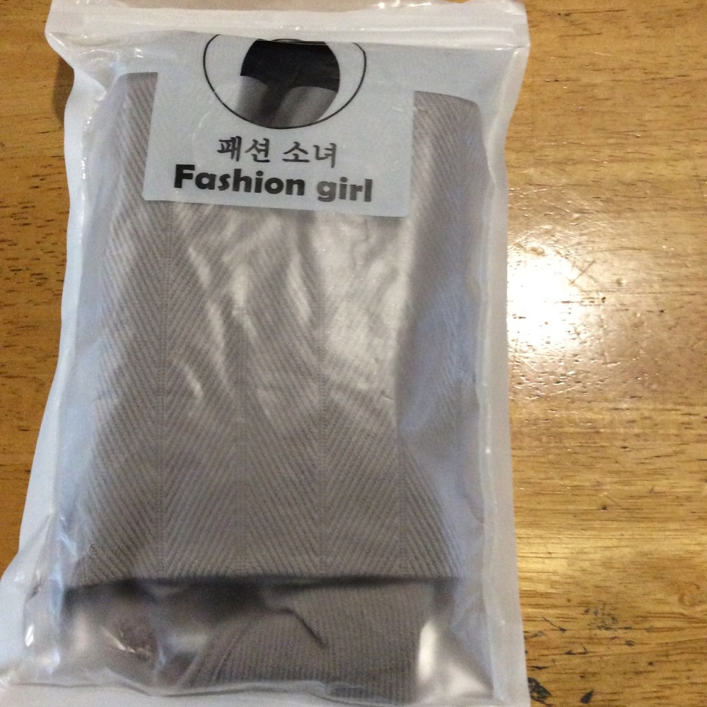 New Fashion Girl Slimming Waist PANTY  Gray size M
